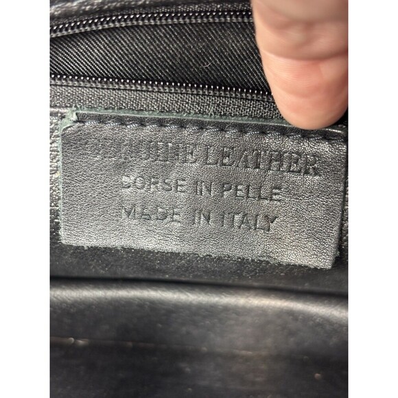 Persaman New York Roxy Shoulder Bag Black Leather Studded Silver Crossbody - Picture 10 of 16